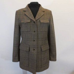 Used Musto Field Jacket Brown Tweed Size: 16